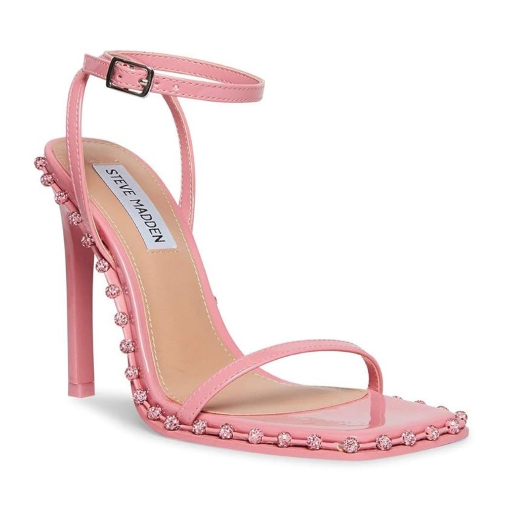 Steve Madden Blush Embellished Heels